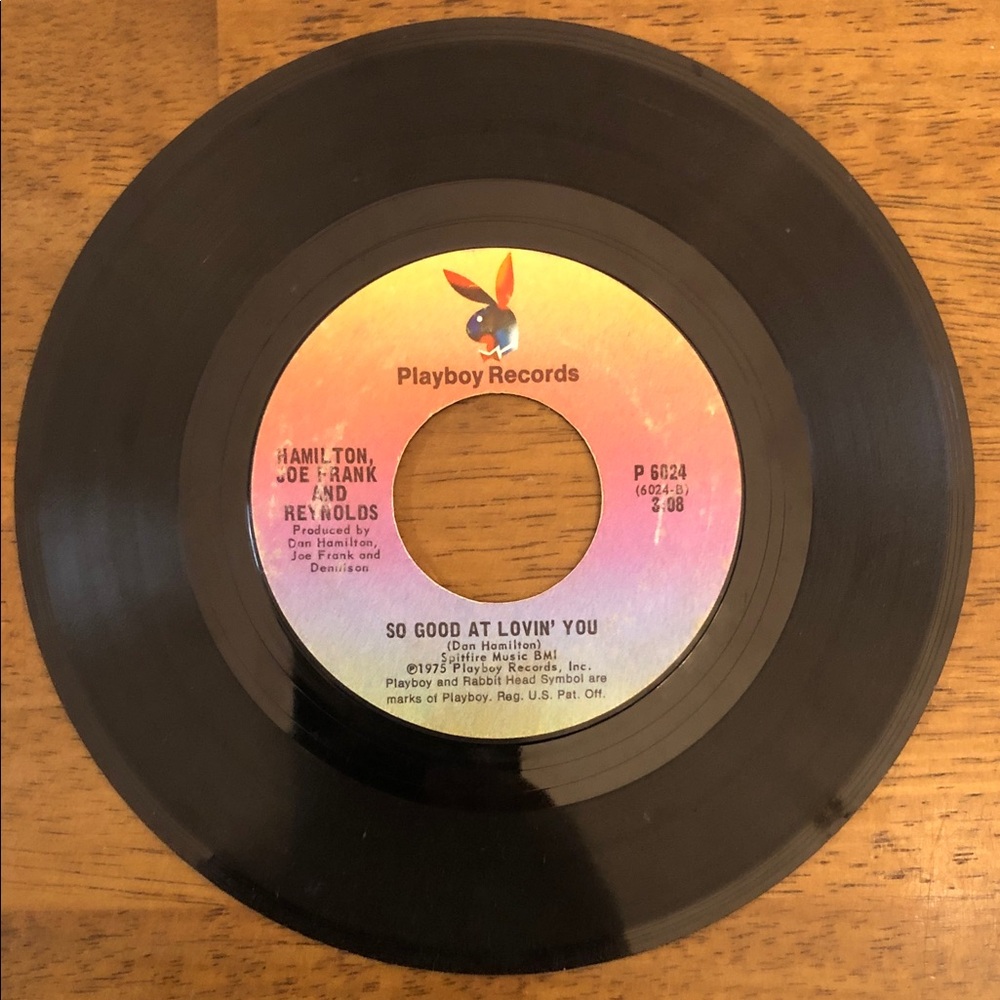 Hamilton, Joe Frank and Reynolds Vinyl 45 Record Fallin’ In Love/So Good At…